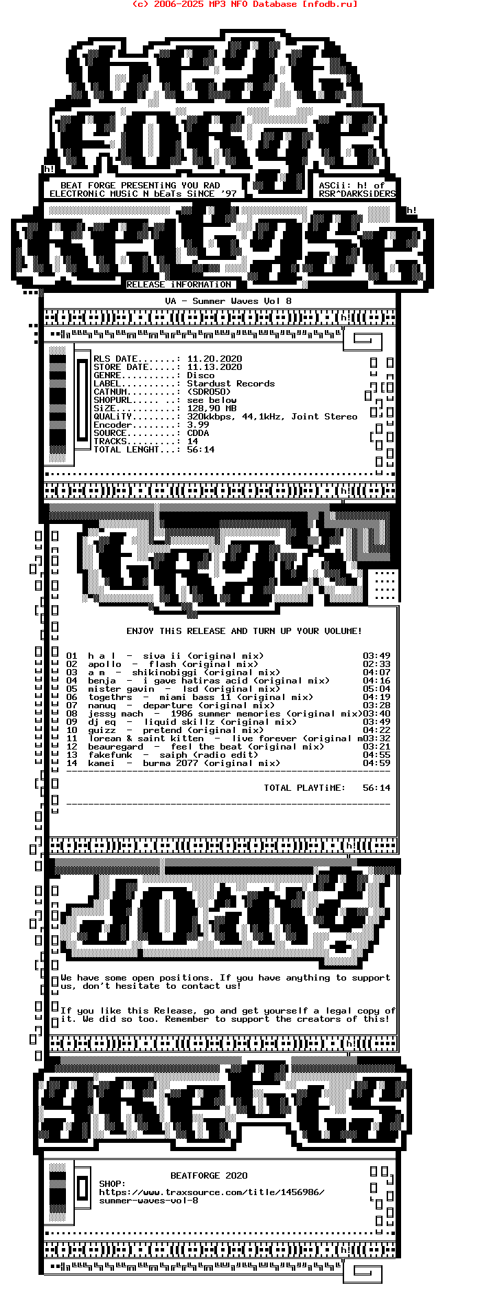 VA-Summer_Waves_Vol_8-(SDR050)-WEB-2020-BF