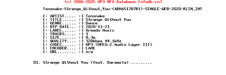 Tensnake-Strange_Without_You-(ARMAS1787R1)-Single-WEB-2020