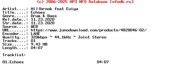 Millbrook_Feat_Eviya-Echoes-(DISCOVER11)-Single-WEB-2020