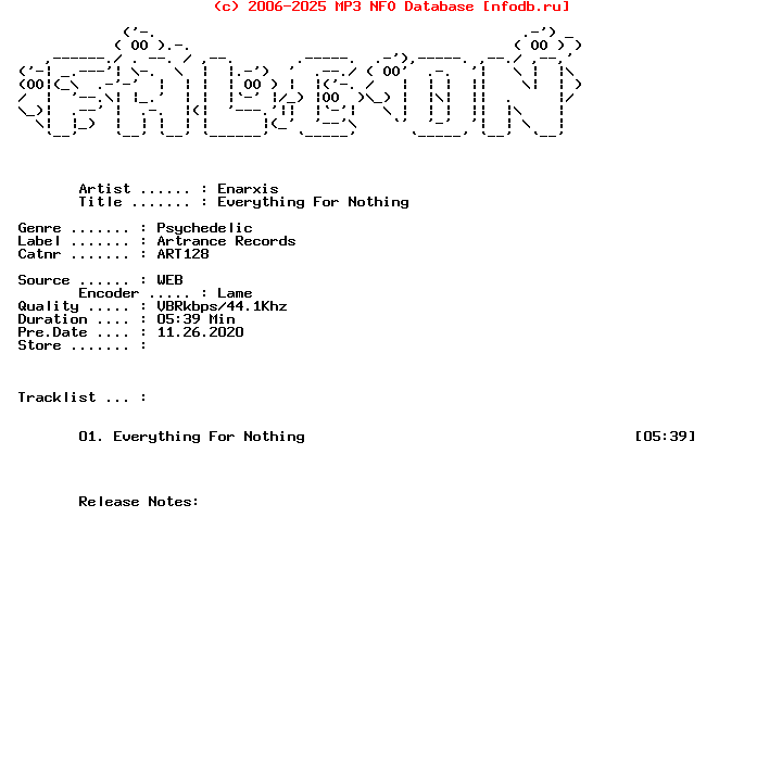 Enarxis-Everything_For_Nothing-Single-WEB-2020-Falcon_Int