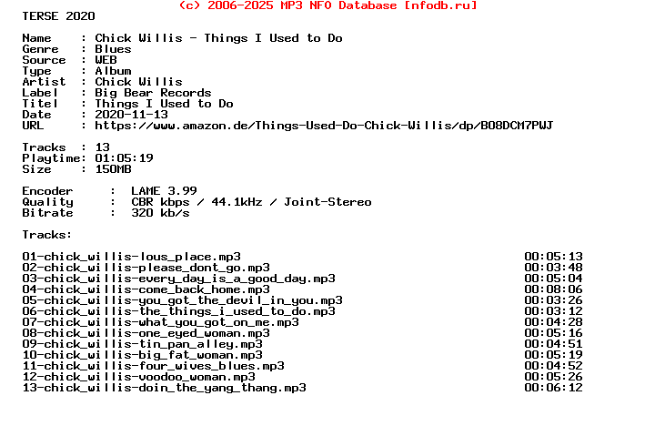 Chick_Willis-Things_I_Used_To_Do-WEB-2020-Terse