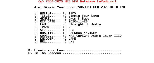 Jinx-Gimmie_Your_Love-(SUA006)-WEB-2020