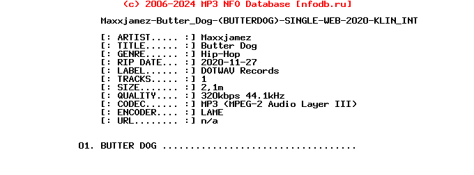 Maxxjamez-Butter_Dog-(BUTTERDOG)-Single-WEB-2020