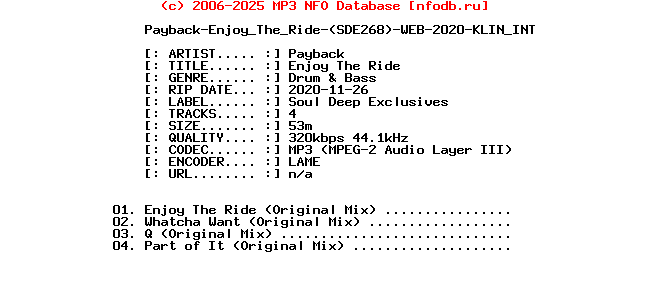 Payback-Enjoy_The_Ride-(SDE268)-WEB-2020