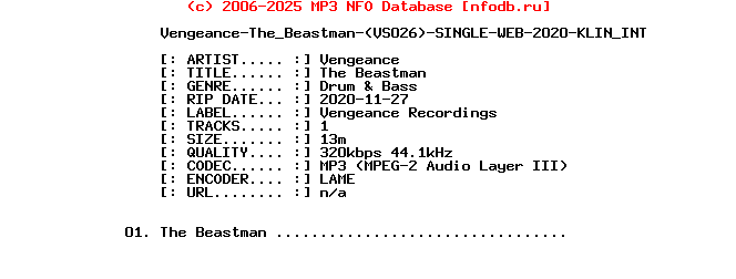 Vengeance-The_Beastman-(VS026)-Single-WEB-2020