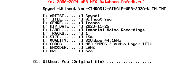 Spyndl-Without_You-(INR051)-Single-WEB-2020