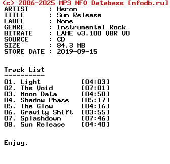 Heron-Sun_Release-2019