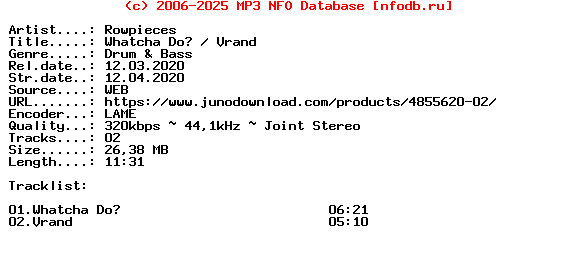 Rowpieces-Whatcha_Do__Vrand-(ROW021)-WEB-2020