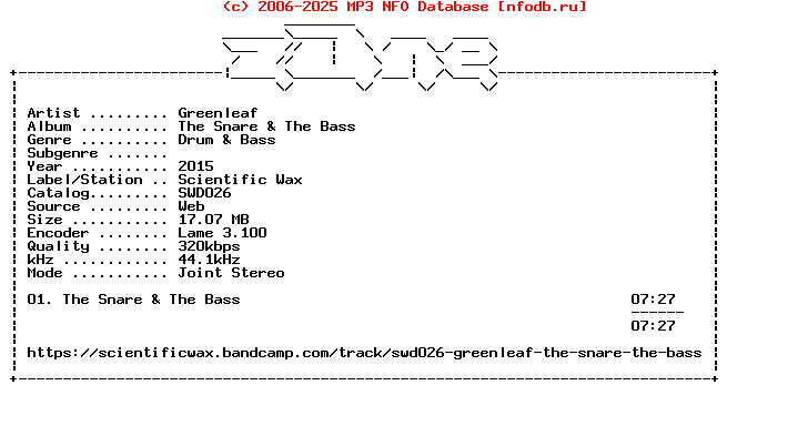 Greenleaf-The_Snare_And_The_Bass-Swd026-Single-WEB-2015-Z0Ne