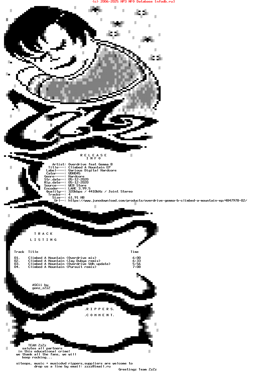 Overdrive_Feat_Gemma_B_-_Climbed_A_Mountain_Ep-(VDH045)-WEB-2020-ZzZz