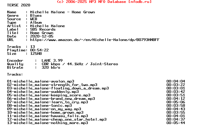 Michelle_Malone-Home_Grown-WEB-1995-Terse