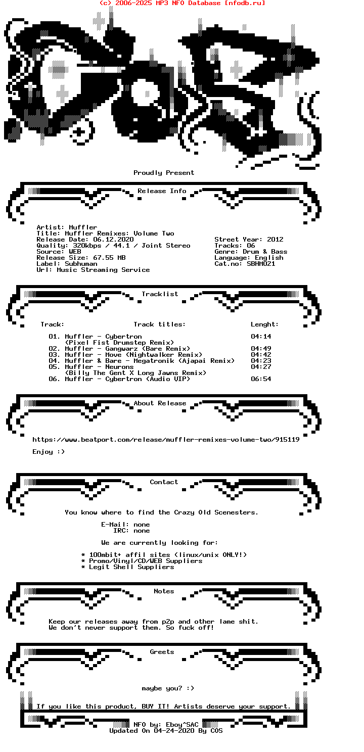 Muffler-Muffler_Remixes_Volume_Two-WEB-2012