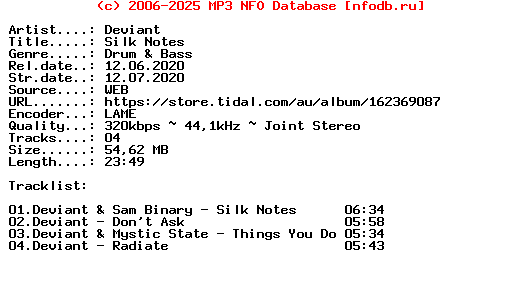 Deviant-Silk_Notes-(CKRA014)-WEB-2020