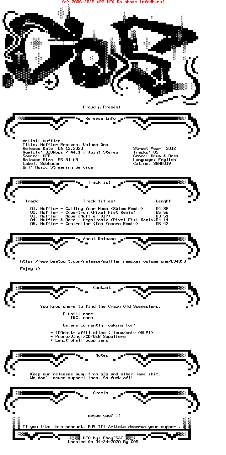Muffler-Muffler_Remixes_Volume_One-WEB-2012
