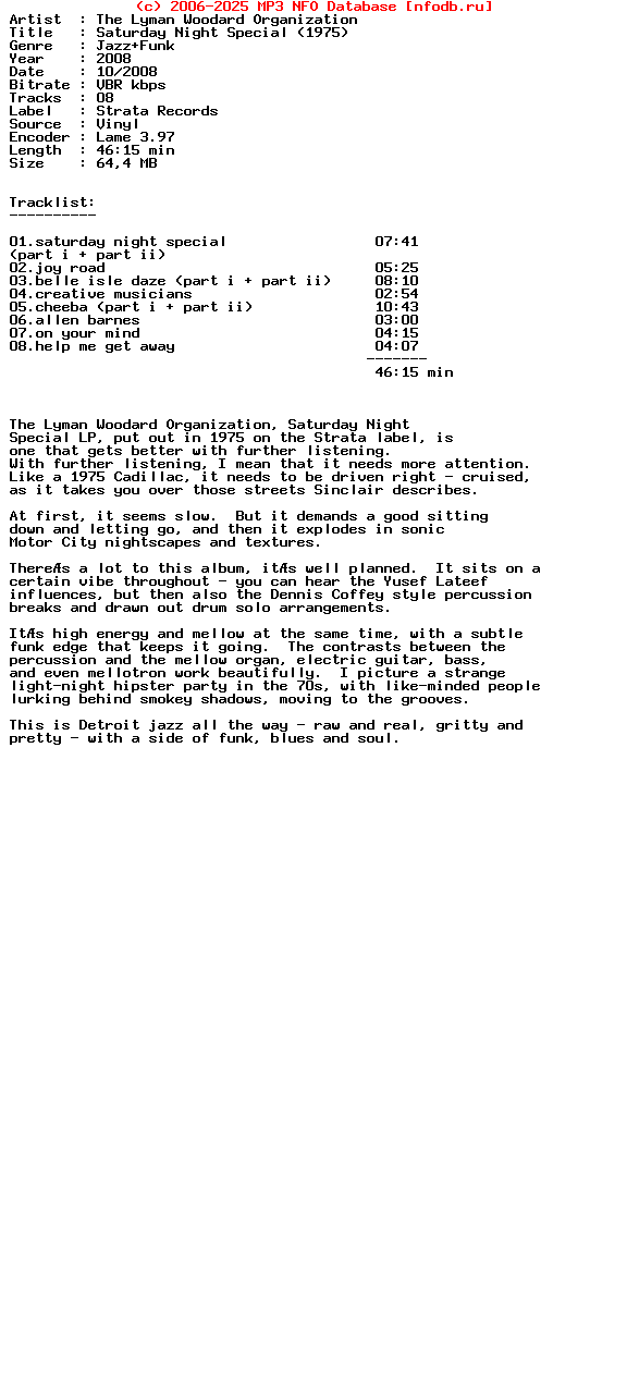 The_Lyman_Woodard_Organization-Saturday_Night_Special_(1975)-Reissue_Lp-2008