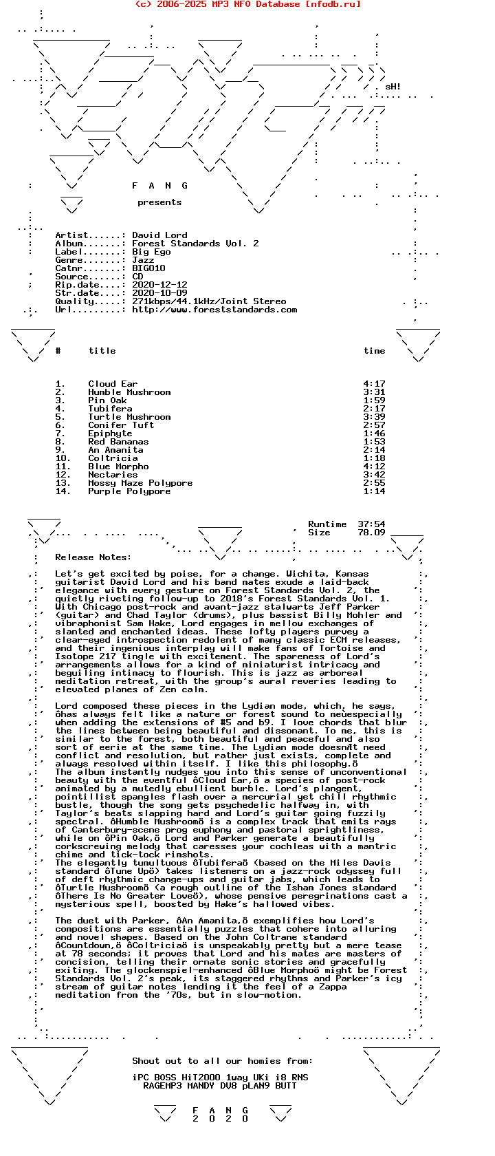 David_Lord-Forest_Standards_Vol._2-(BIG010)-CD-2020