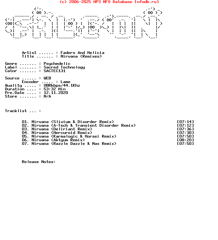 Faders_And_Melicia-Nirvana_Remixes-WEB-2020-Falcon_Int