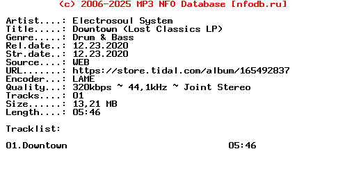 Electrosoul_System-Downtown_(LOST_CLASSICS_LP)-(KOSMOS126DGTL)-Single-WEB-2020