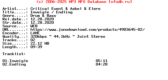 Critical_Event_And_Askel_And_Elere-Inveigle__Endling-(FOKUZ20092)-WEB-2020