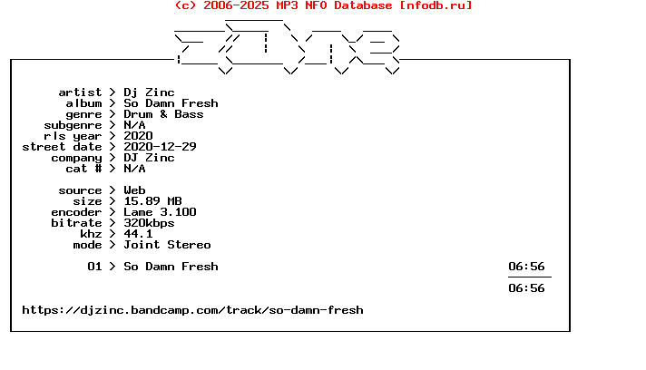 Dj_Zinc-So_Damn_Fresh-Single-WEB-2020-Z0Ne