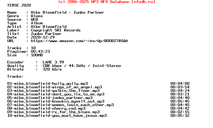 Mike_Bloomfield-Junko_Partner-WEB-2000-Terse