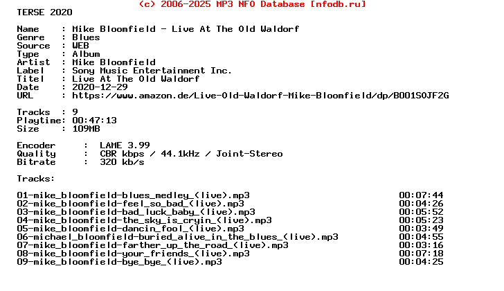 Mike_Bloomfield-Live_At_The_Old_Waldorf-WEB-1990-Terse