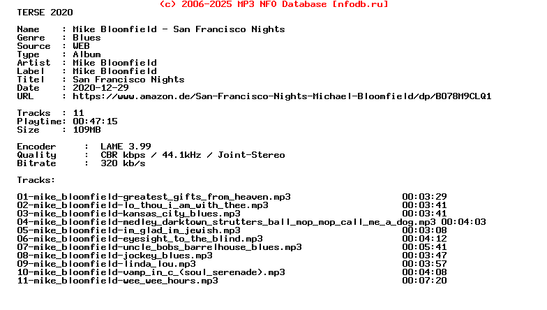 Mike_Bloomfield-San_Francisco_Nights-WEB-2018-Terse