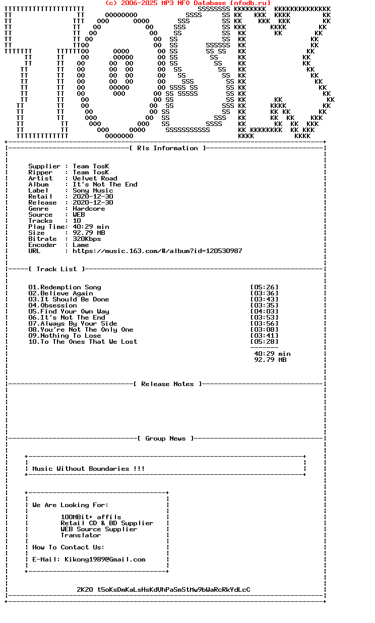 Velvet_Road-Its_Not_The_End-WEB-Cn-2020