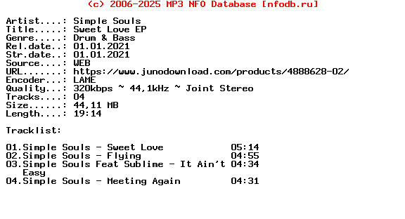 Simple_Souls-Sweet_Love_Ep-(LV095DD)-WEB-2021