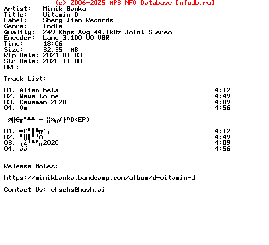Mimik_Banka-Vitamin_D-(EP)-Cpop-2020