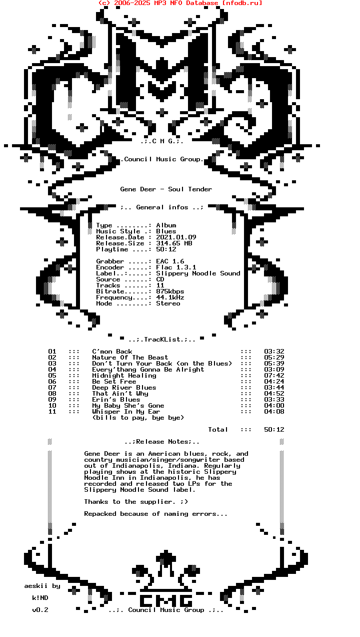 Gene_Deer-Soul_Tender-REPACK-CD-1995