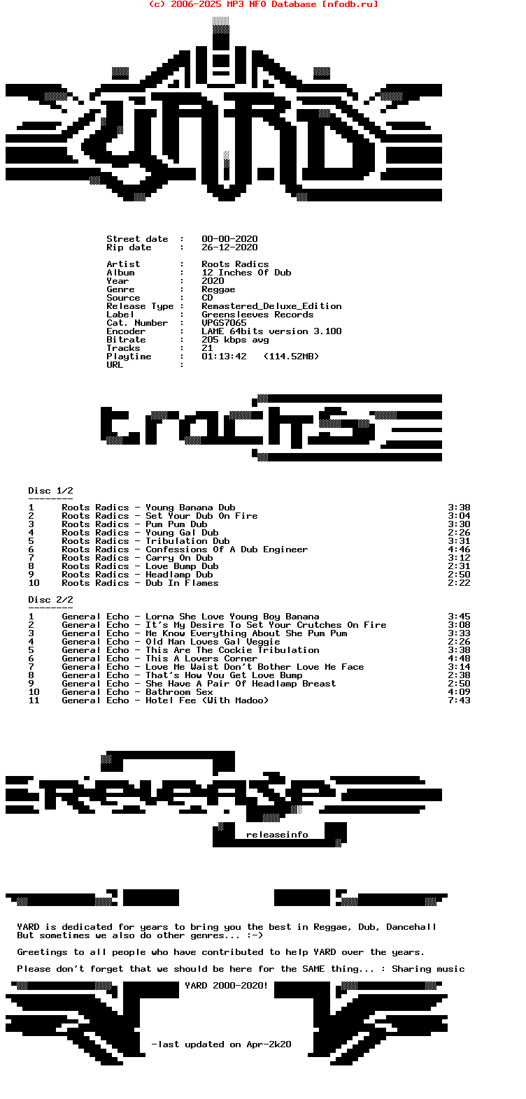 Roots_Radics-12_Inches_Of_Dub-(VPGS7065)-Remastered_Deluxe_Edition-2CD-2020-YARD