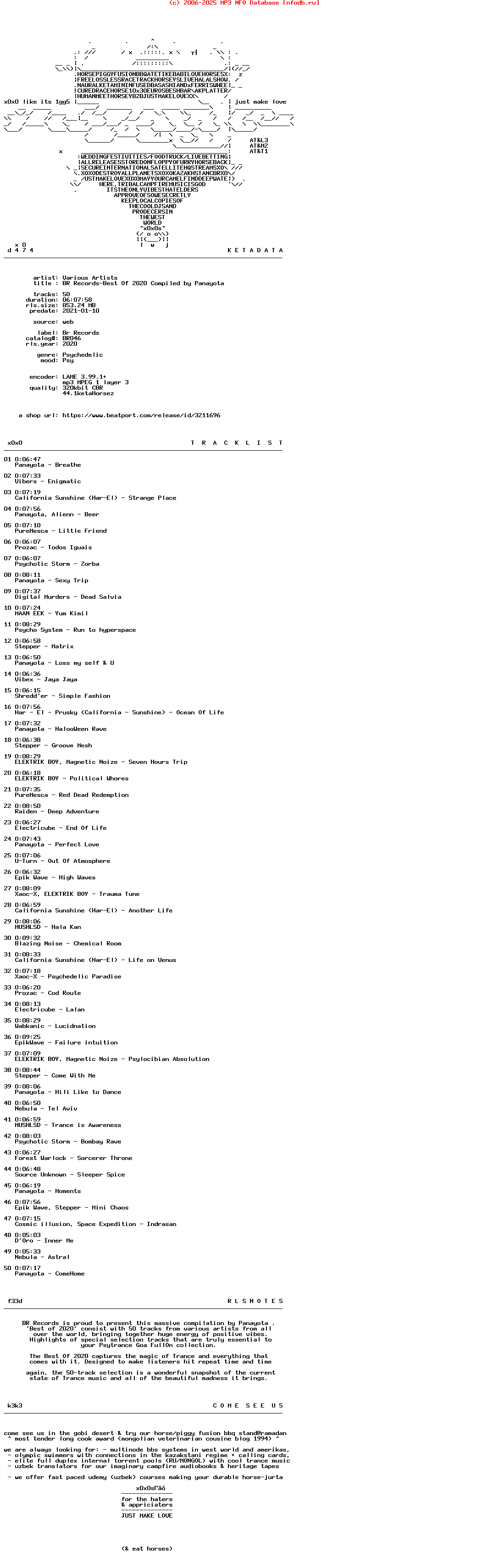 VA-Br_Records-Best_Of_2020_Compiled_By_Panayota-(BR046)-WEB-2020-X0X0S