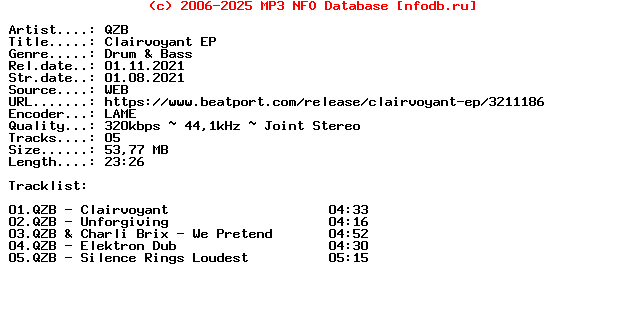 Qzb-Clairvoyant_Ep-(CRIT156)-WEB-2021