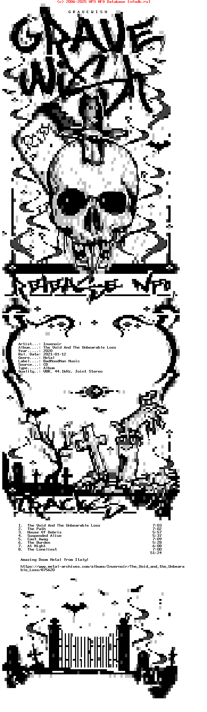 Invenoir-The_Void_And_The_Unbearable_Loss-CD-2020