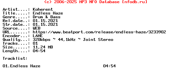 Koherent-Endless_Haze-(SHA174S1)-Single-WEB-2021