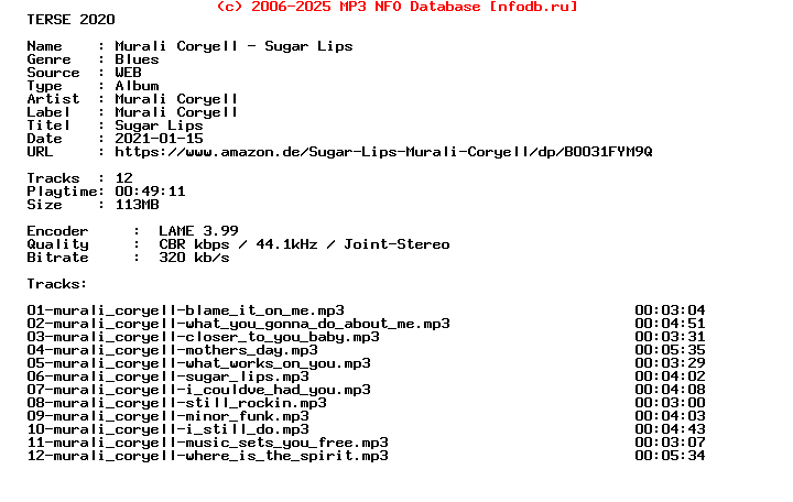 Murali_Coryell-Sugar_Lips-WEB-2009-Terse