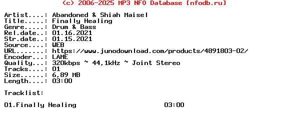 Abandoned_And_Shiah_Maisel-Finally_Healing-(NCS395)-Single-WEB-2021