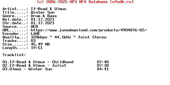 If-Read_And_Ulmus-Winter_Sun-(OMNIEP224)-WEB-2021