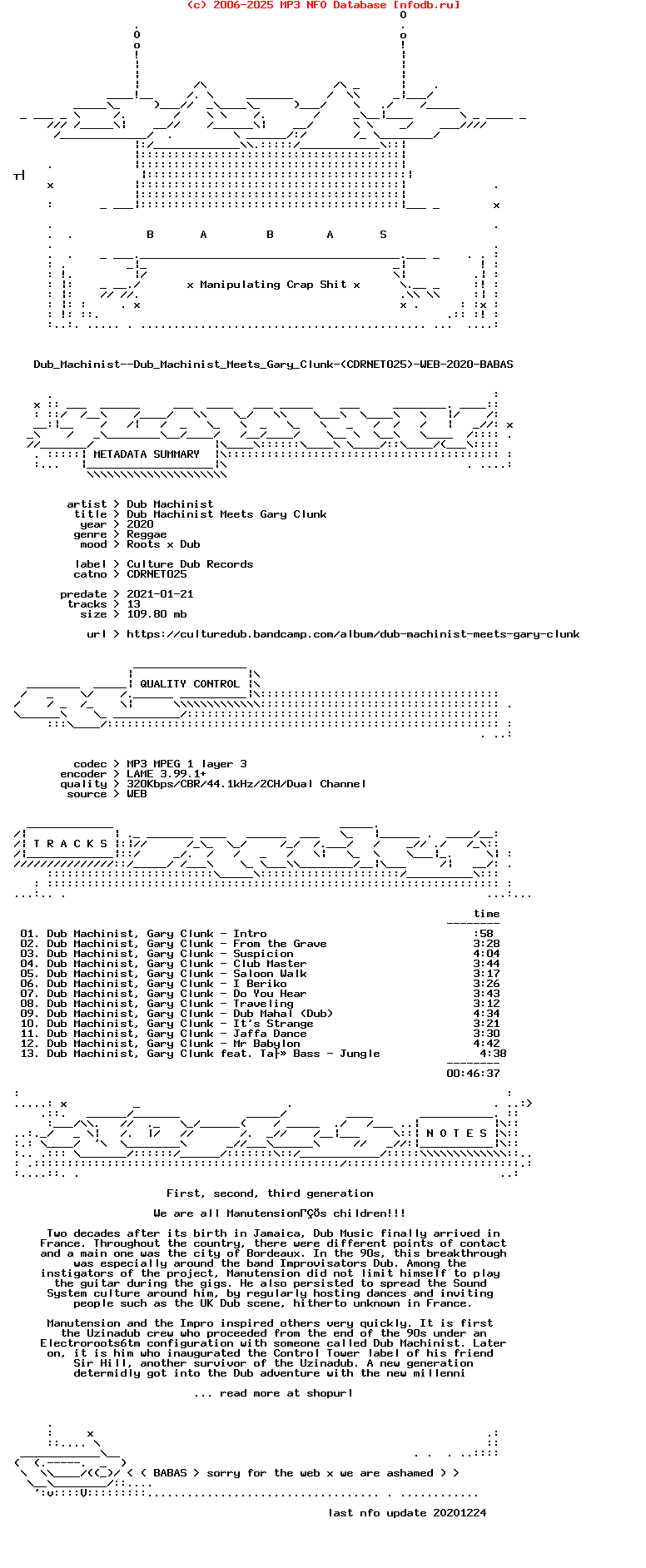 Dub_Machinist--Dub_Machinist_Meets_Gary_Clunk-(CDRNET025)-WEB-2020-BABAS
