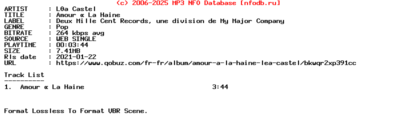 Lea_Castel-Amour_A_La_Haine-Single-WEB-FR-2021-Guests