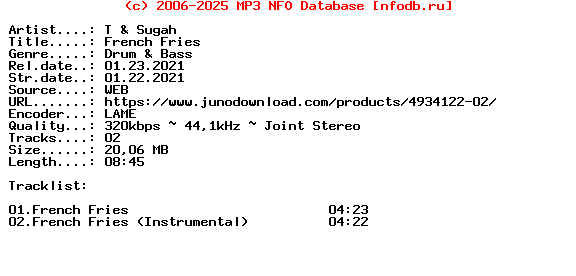 T_And_Sugah-French_Fries-(LIQ093)-WEB-2021