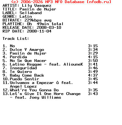 Lily_Vasquez-Pasion_De_Mujer-SP-2008