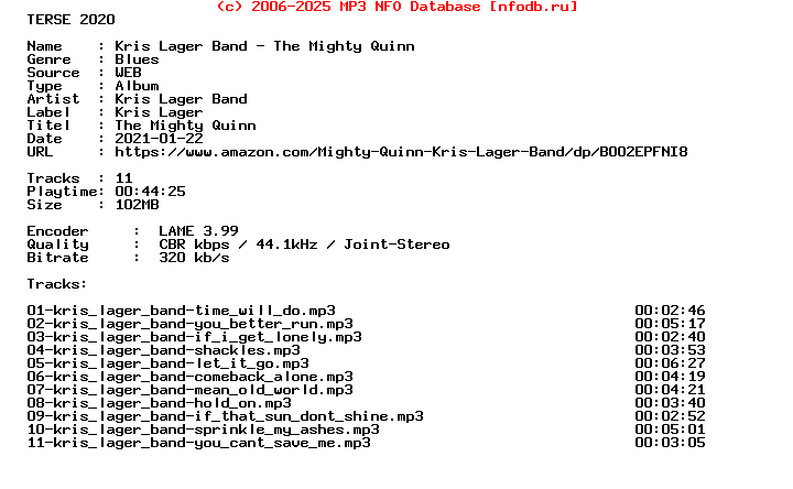Kris_Lager_Band-The_Mighty_Quinn-WEB-2009-Terse
