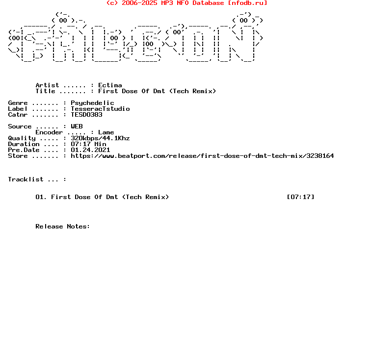 Ectima-First_Dose_Of_Dmt_Tech_Remix-Single-WEB-2021-FALCON