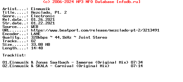 Einmusik-Mezclado_Pt._2-(EINMUSIKA188)-WEB-2021