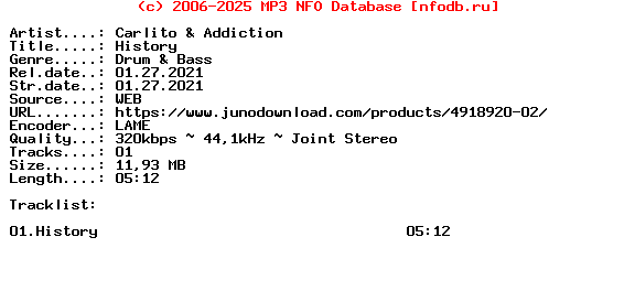 Carlito_And_Addiction-History-(LV096DDS1)-Single-WEB-2021
