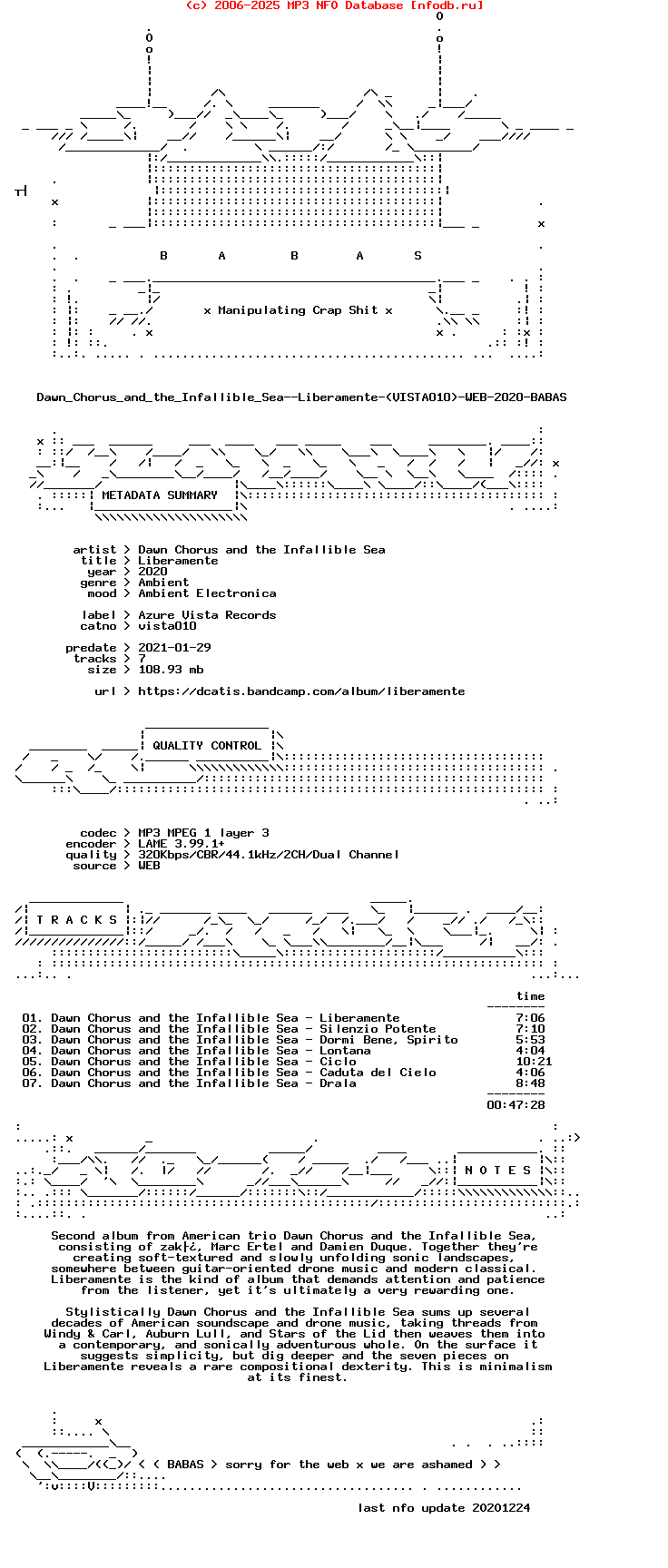Dawn_Chorus_And_The_Infallible_Sea--Liberamente-(VISTA010)-WEB-2020-BABAS
