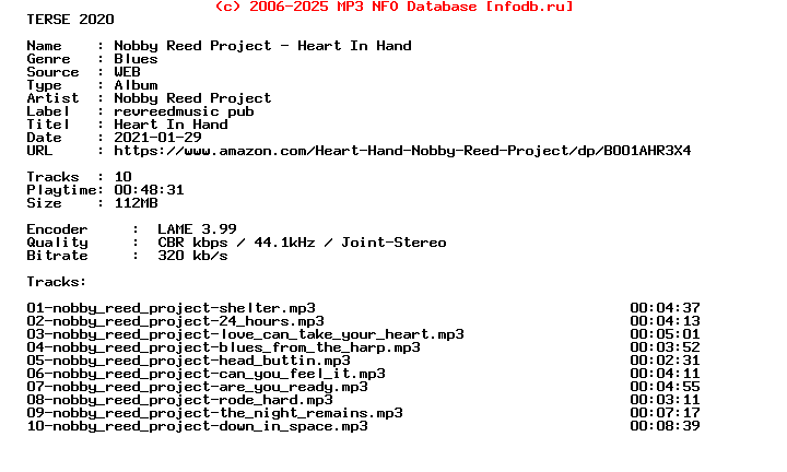 Nobby_Reed_Project-Heart_In_Hand-WEB-2007-Terse