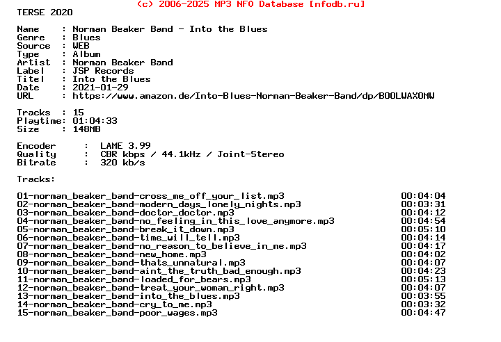 Norman_Beaker_Band-Into_The_Blues-WEB-2014-Terse